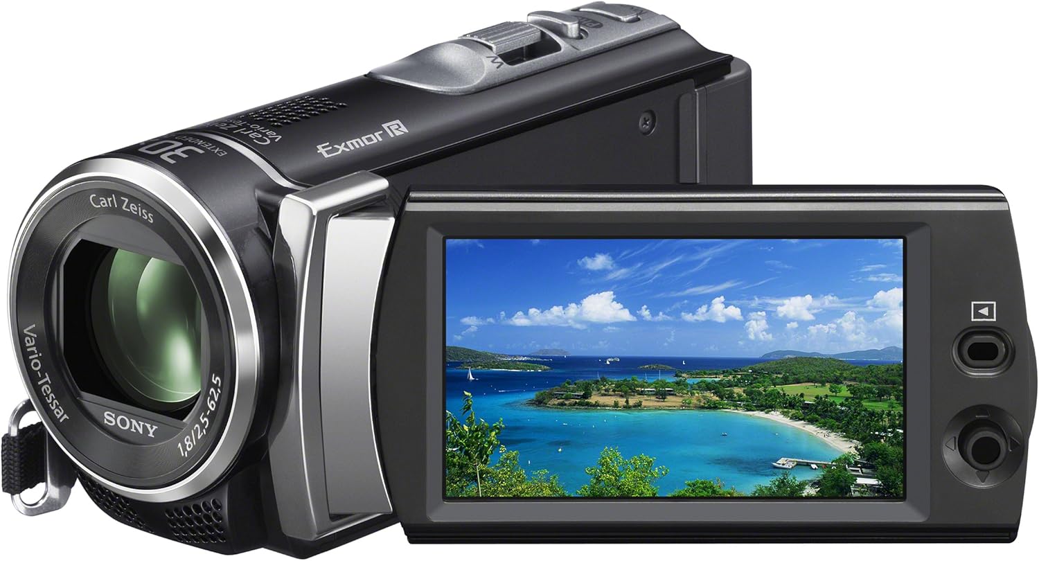 SONY HDR-PJ210 ビデオカメラ 5.3メガピクセル 30倍ズーム Amazon.co.jp: SONY HDビデオカメラ Handycam PJ210 ブラック